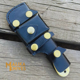Camel Bone Skinner Knife with leather Sheath