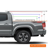 XTR3 Bed Rack for Retrax XR Cover - Toyota Tacoma