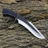Handforged D2 Steel Bowie Knife G10 Handle