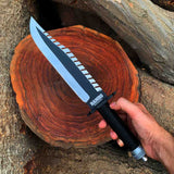 Rambo First Blood Part II Replica Knife – 16" Survival Knife with Leather Sheath