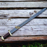 Sigurd Damascus Viking Sword