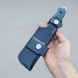 Sheepsfoot D2 Hunting Knife | Leather Sheath