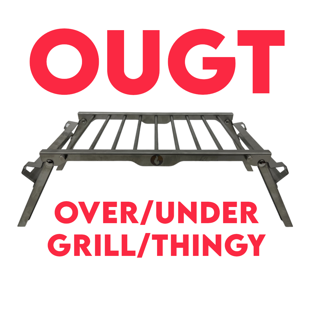 Over-Under Grill Thingy 2.0: Stand and Grill In One!