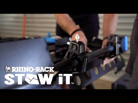 Shovel holder 2024 rhino rack