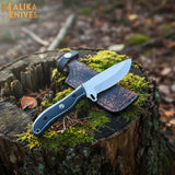 Ridge Runner Hunting Knife D2 Steel Micarta Handle