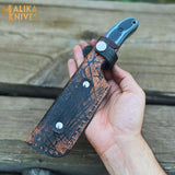 Ridge Runner Hunting Knife D2 Steel Micarta Handle