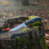Ridge Runner Hunting Knife D2 Steel Micarta Handle
