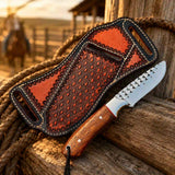 Buckaroo Knife | Rasp Steel with Rosewood Handle
