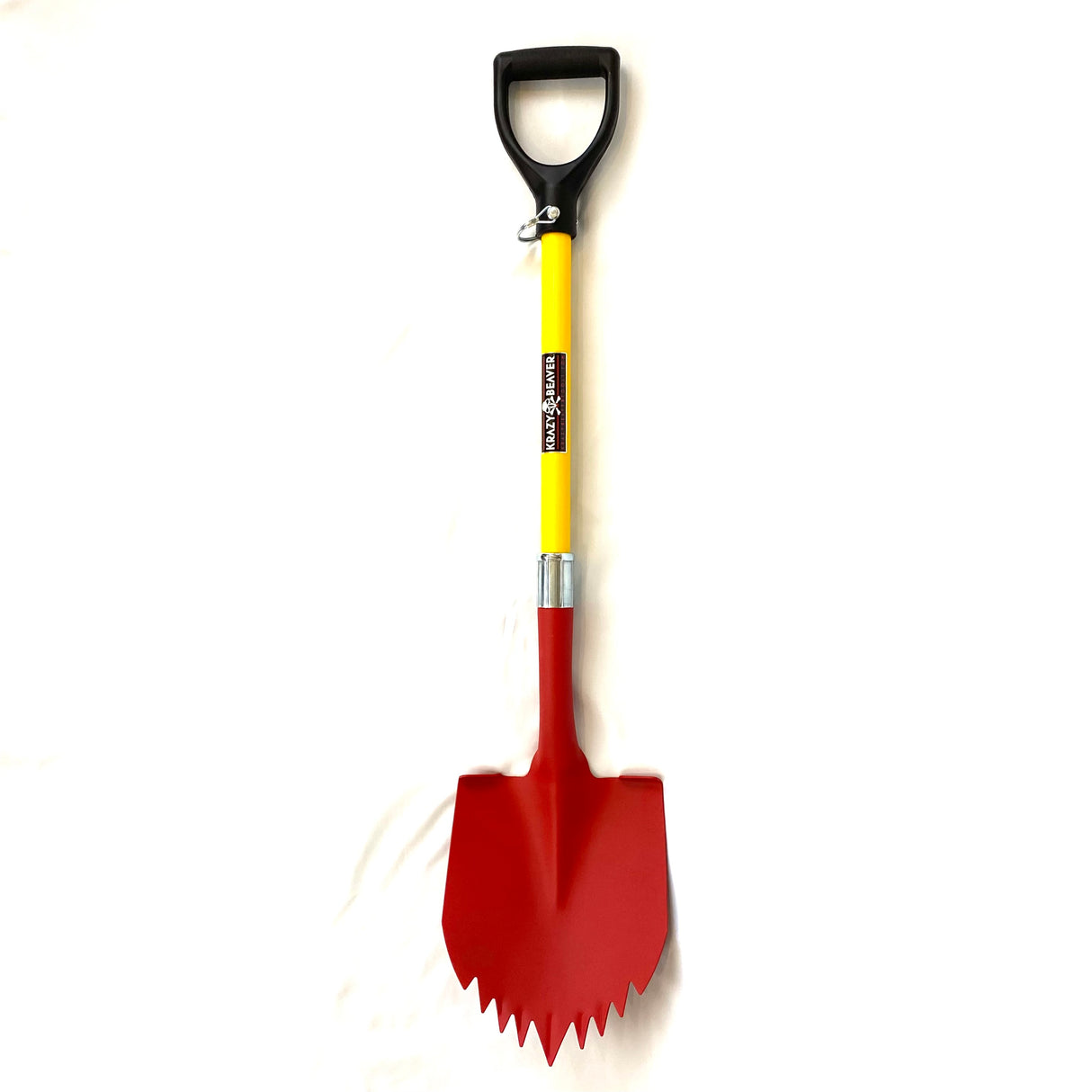 Krazy Beaver Shovel (Textured Red Head / Yellow Handle 45637)