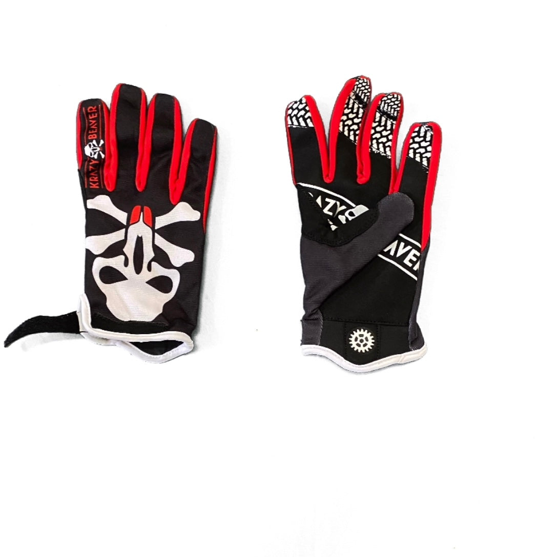 [希少] KRAZY BEE ORIGINAL GLOVES 14oz Gloves, Krazy Beaver Off-road Gloves (Free shipping in lower US