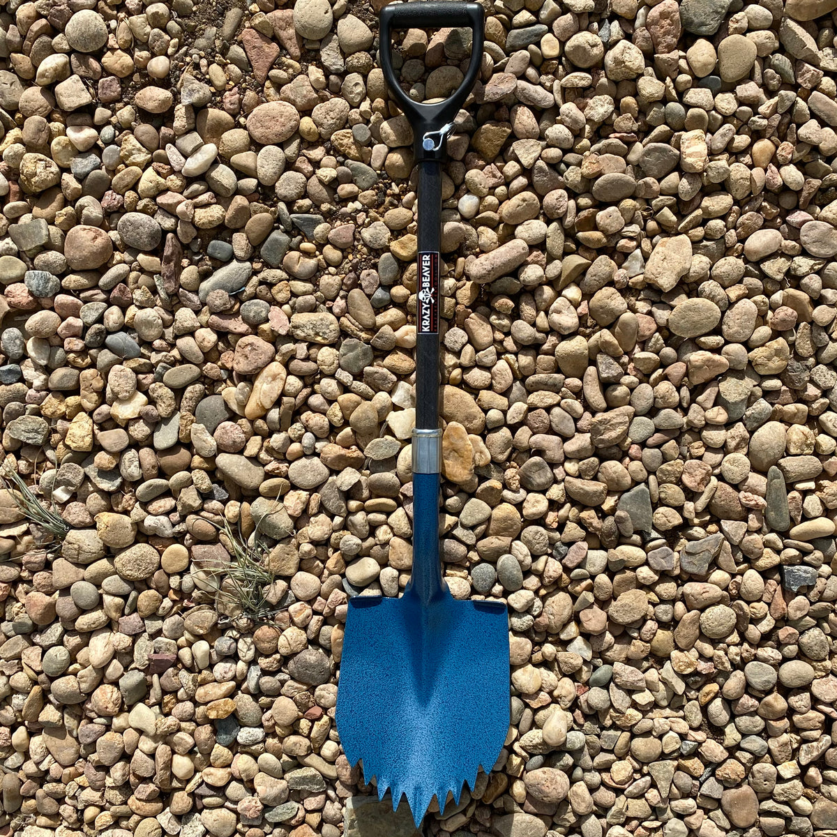 Krazy Beaver Shovel (Blue Hammertone)