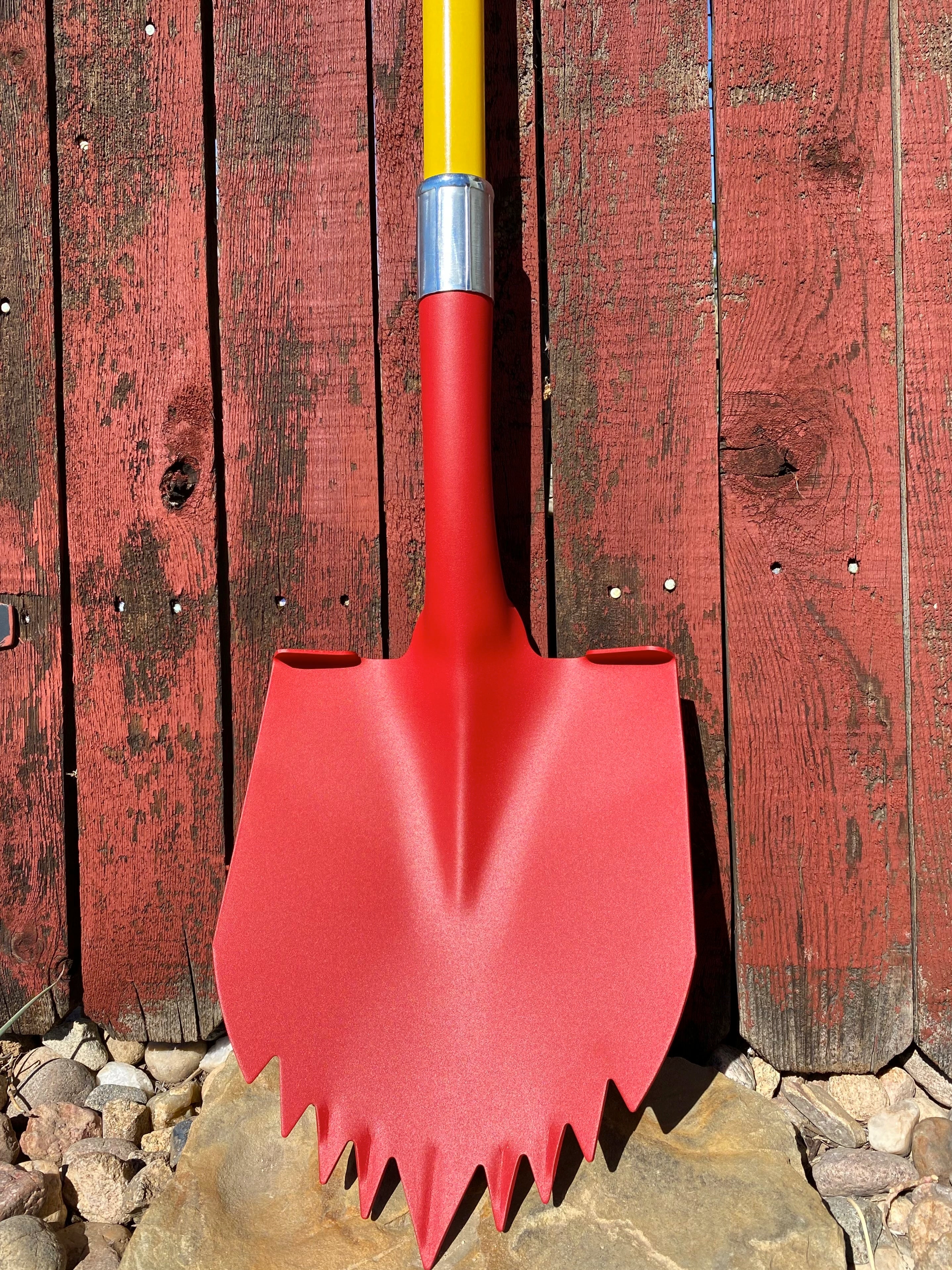 Krazy Beaver Shovel (Textured Red Head / Yellow Handle 45637