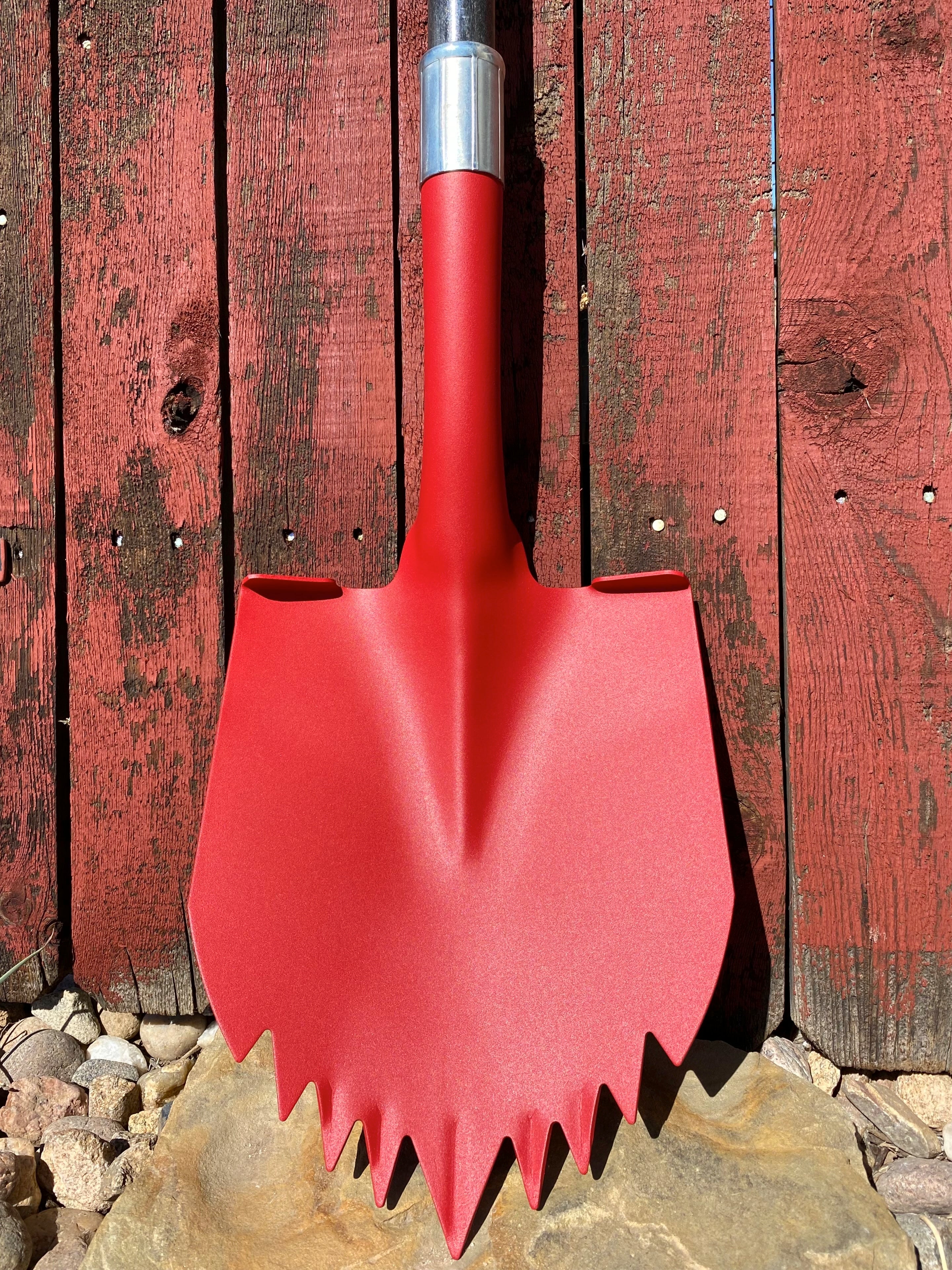 Krazy Beaver Shovel XL (Red Textured Head / Black Handle) – Krazy